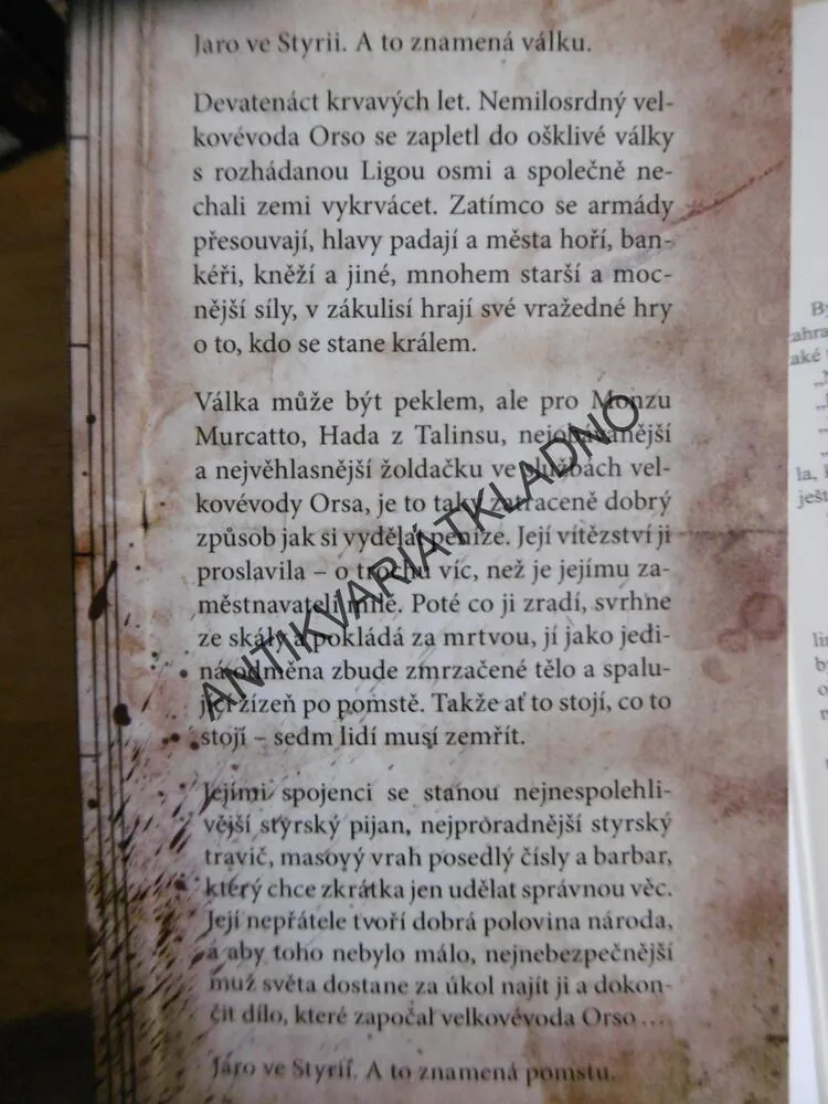 NEJLÉPE CHUTNÁ ZA STUDENA, JOE ABERCROMBIE