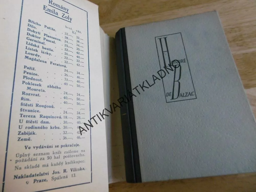 FIRMA NUCINGEN, HONORE DE BALZAC, 1926, **an