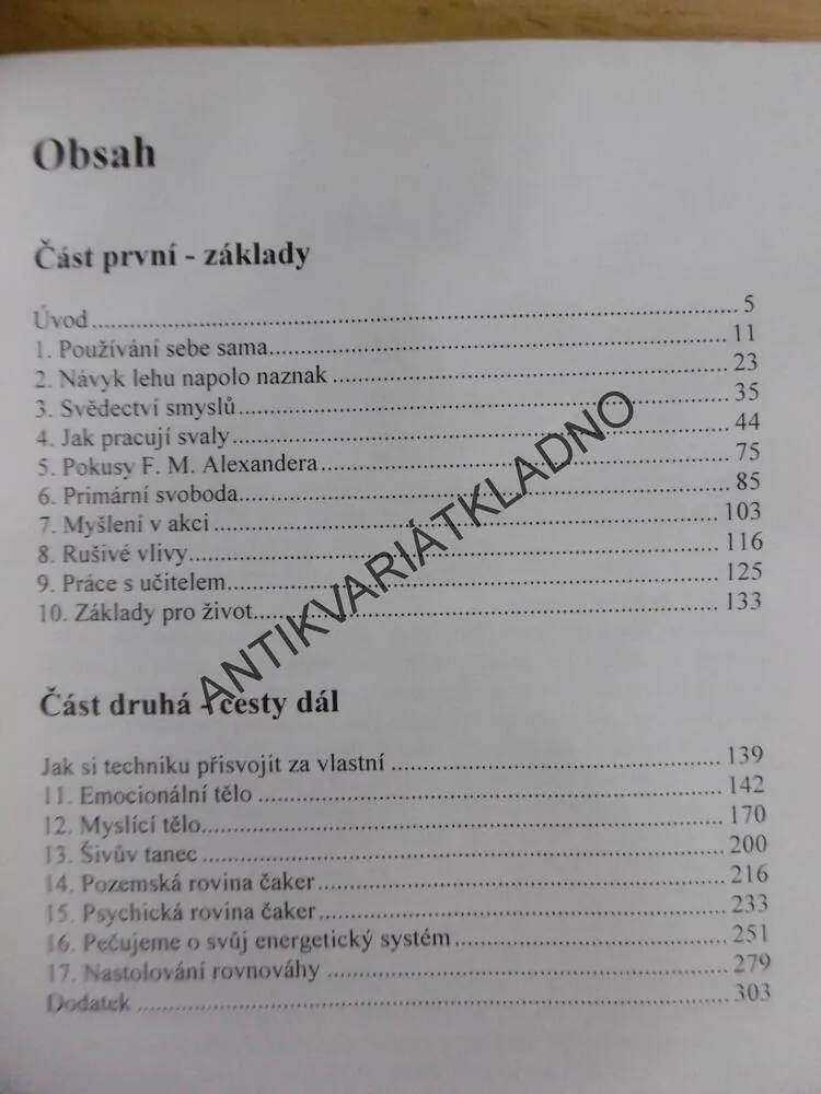 UMĚNÍ PROMĚNY, GLEN PARKOVÁ, 