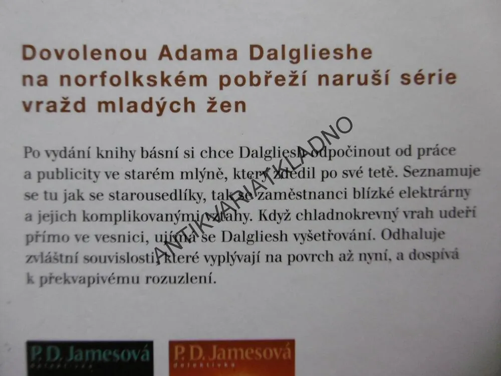 PLÁNY A TOUHY, P.D. JAMESOVÁ, **an