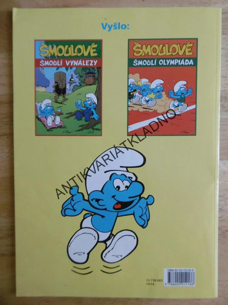 ŠMOULOVÉ, ŠMOULÍ DIVOCH, KOMIKS, **an