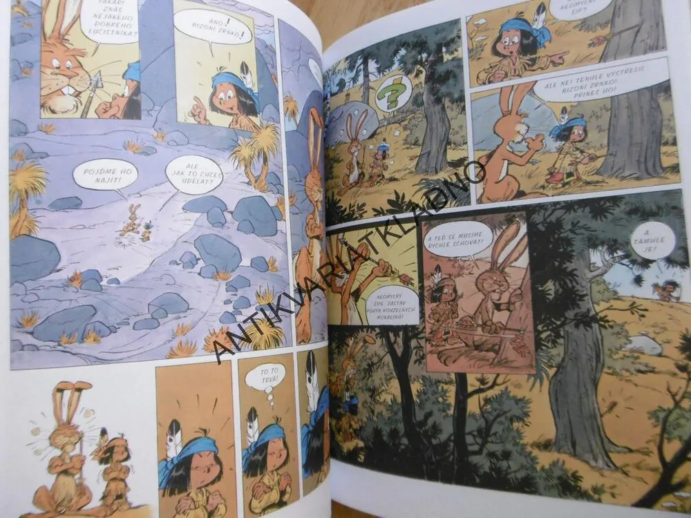 YAKARI A KRÁLÍK NANABOZO, PŘÍHODY MALÉHO INDIÁNA, DERIB A JOB, KOMIKS