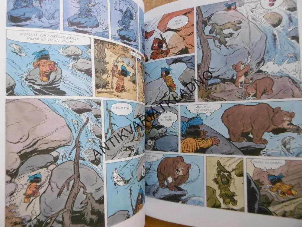 YAKARI A VELKÝ OREL, PŘÍHODY MALÉHO INDIÁNA, DERIB A JOB, KOMIKS