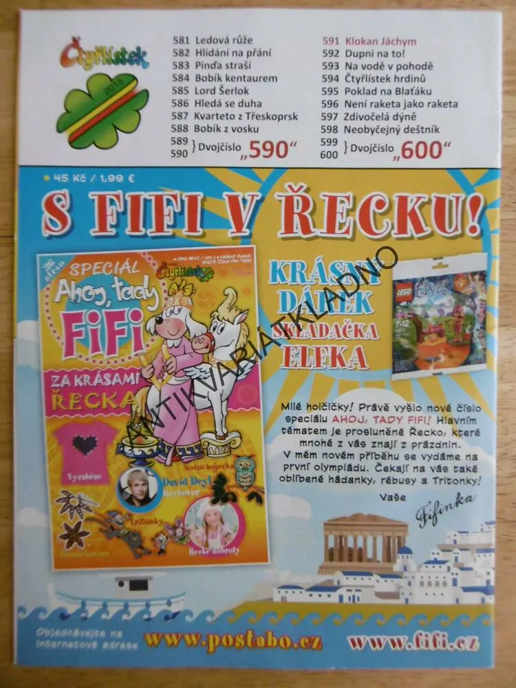 ČTYŘLÍSTEK 591- KLOKAN JÁCHYM