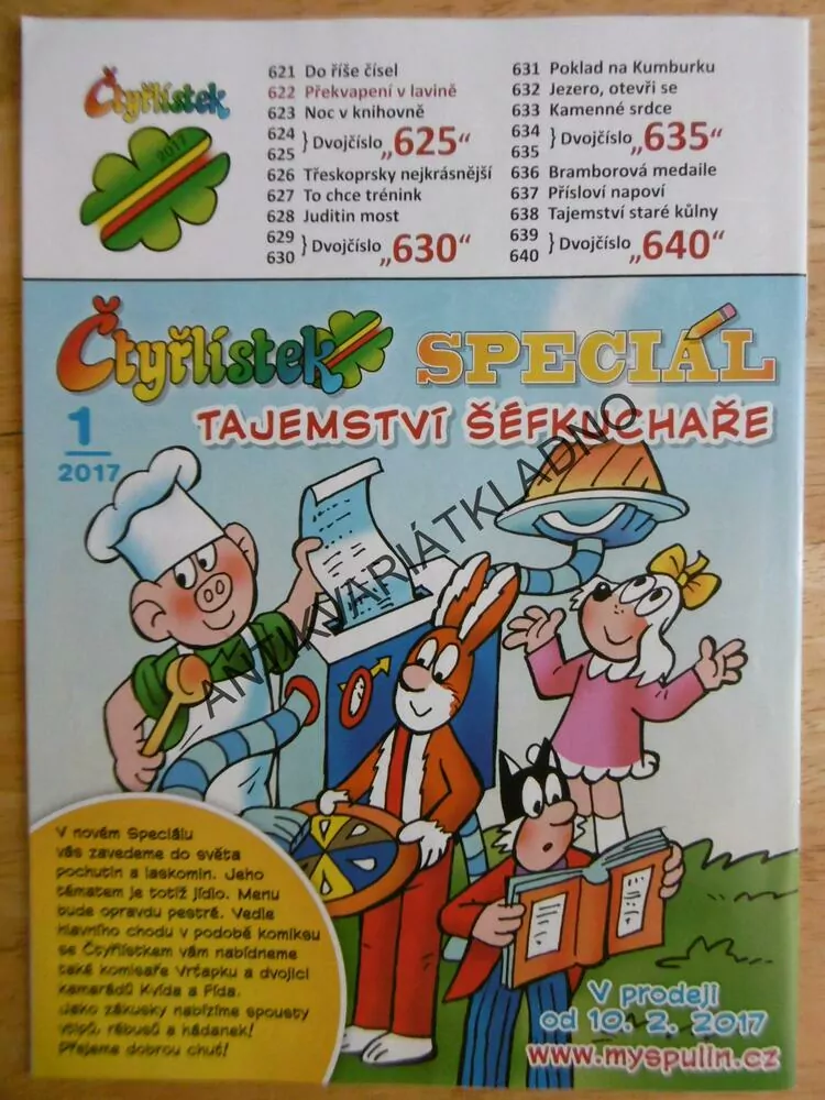 ČTYŘLÍSTEK 622 - PŘEKVAPENÍ V LAVINĚ