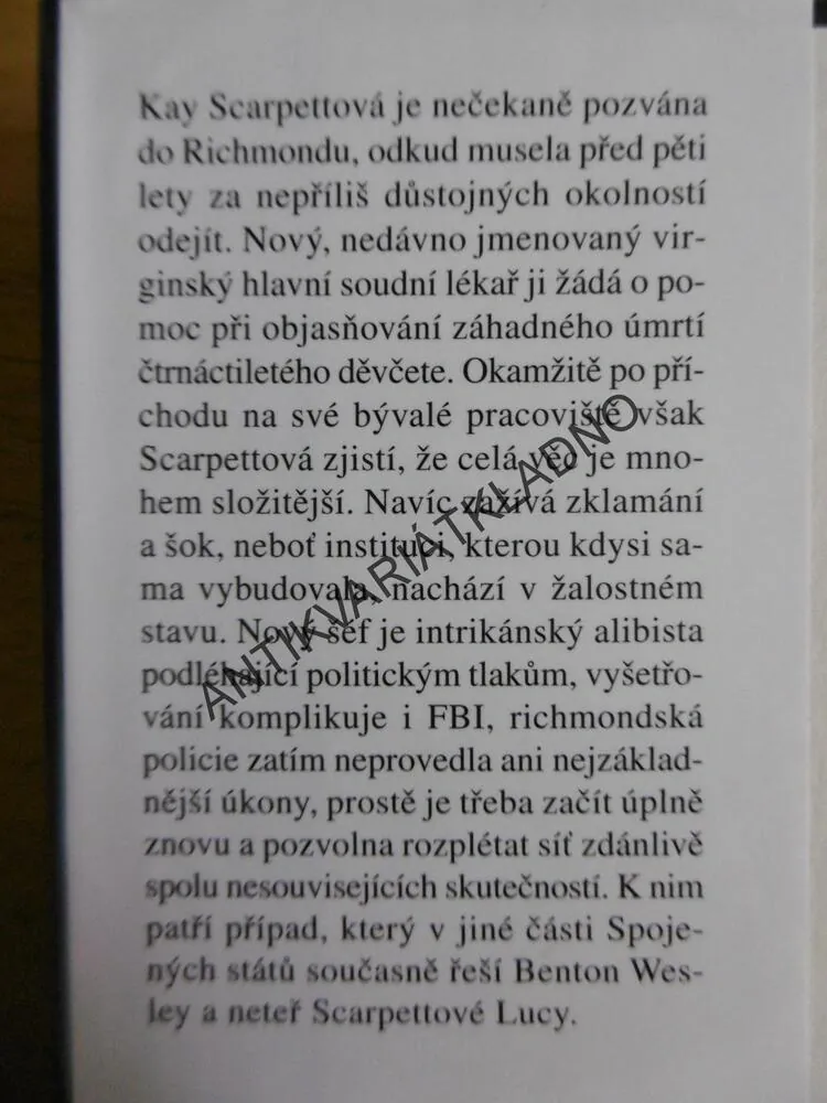 STOPA, PATRICIA CORNWELLOVÁ