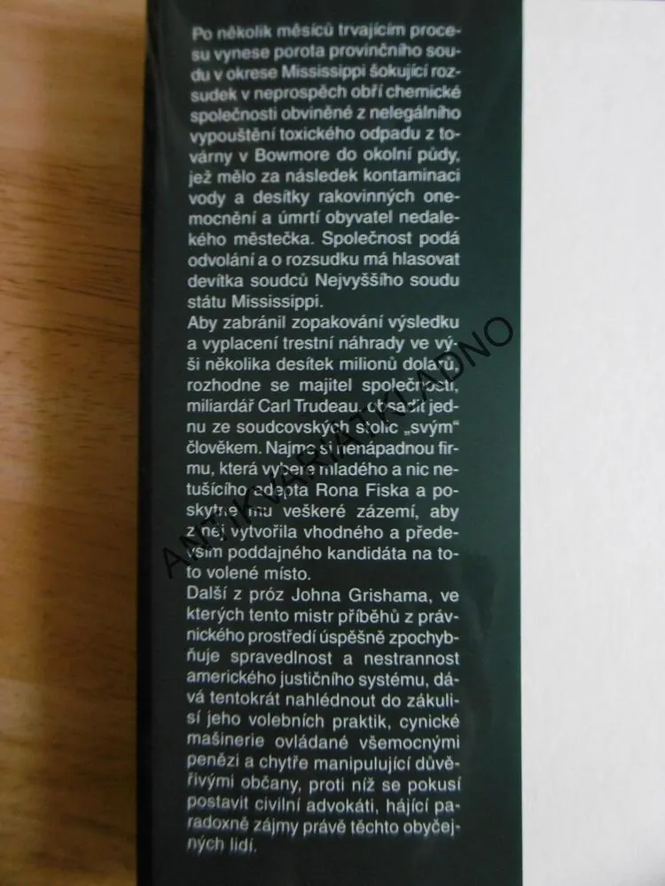 ODVOLÁNÍ, JOHN GRISHAM , **an