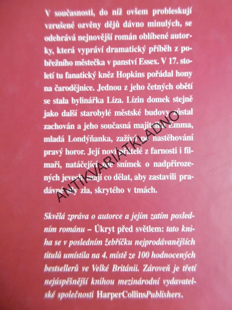 ÚKRYT PŘED SVĚTLEM, BARBARA ERSKINOVÁ.,