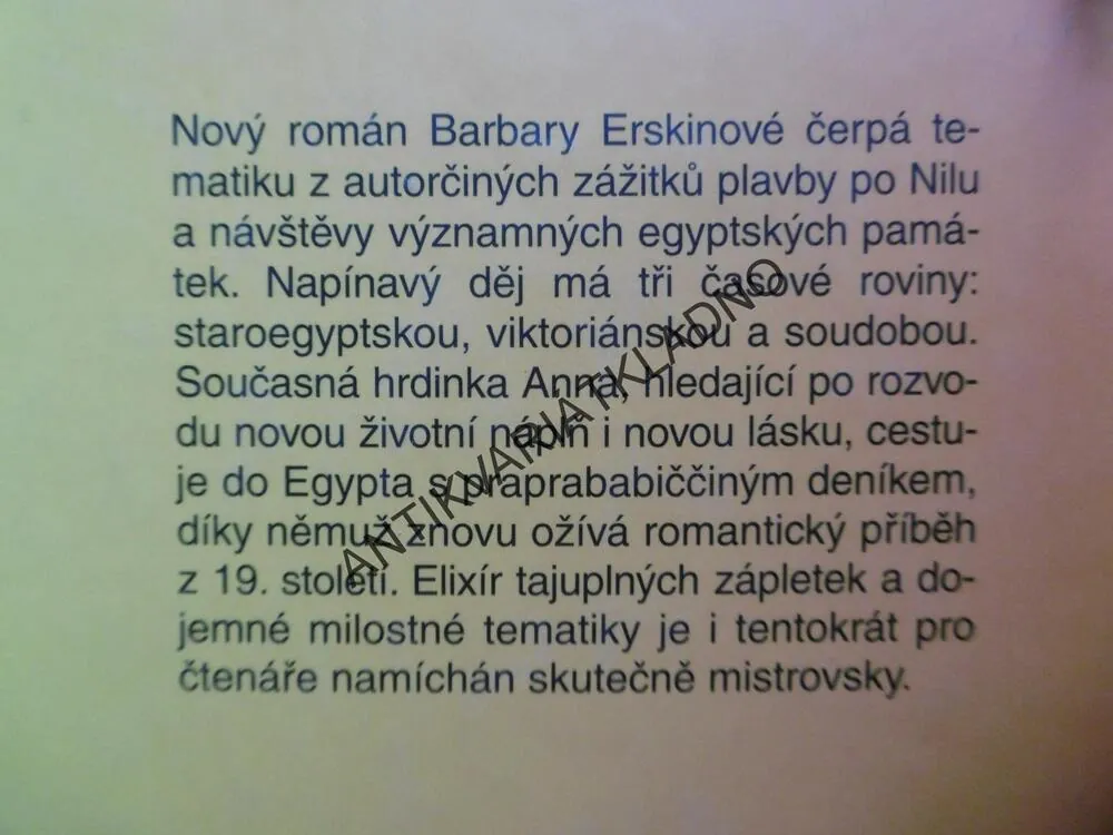 ŠEPOTY V PÍSKU, BARBARA ERSKINOVÁ, **an