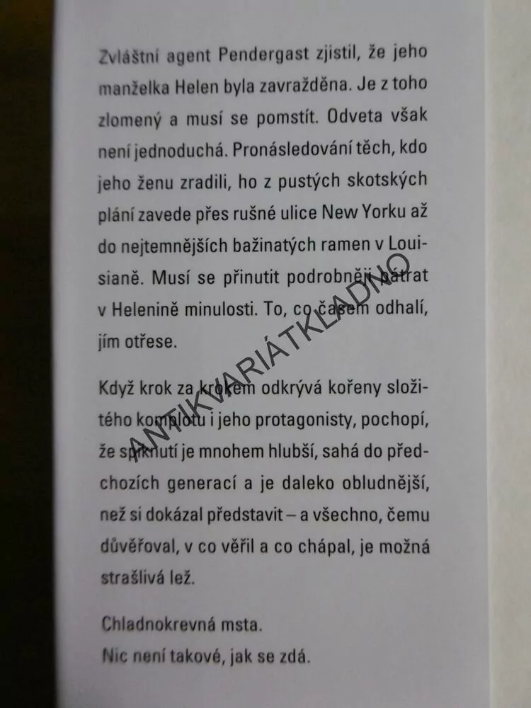 CHLADNOKREVNÁ MSTA, DOUGLAS PRESTON, LINCOLN CHILD, **an