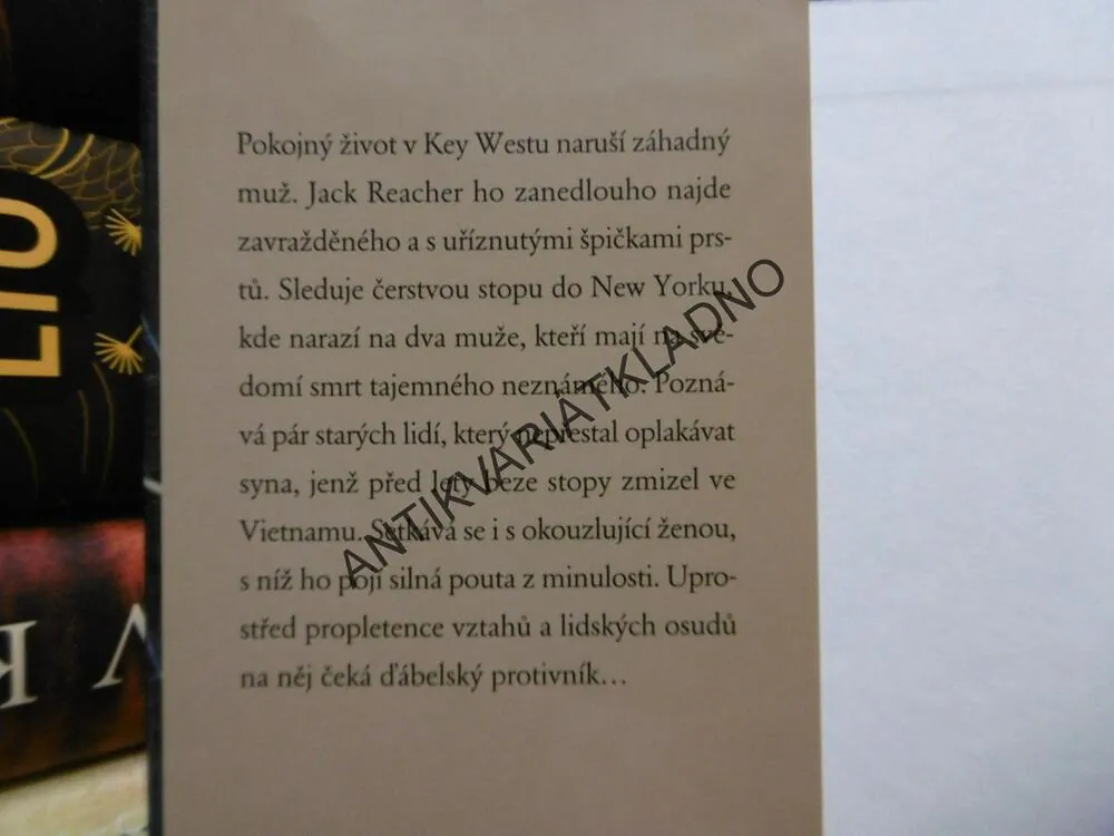 VAROVNÝ SIGNÁL, LEE CHILD, **an 