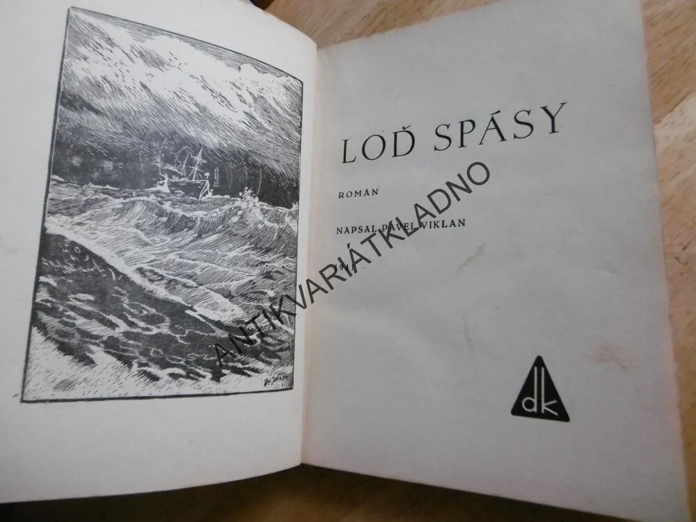 LOĎ SPÁSY, PAVEL VIKLAN, JELÍNEK, 1941, **an