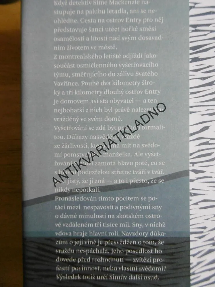 OSTROV ENTRY, PETER MAY, **an