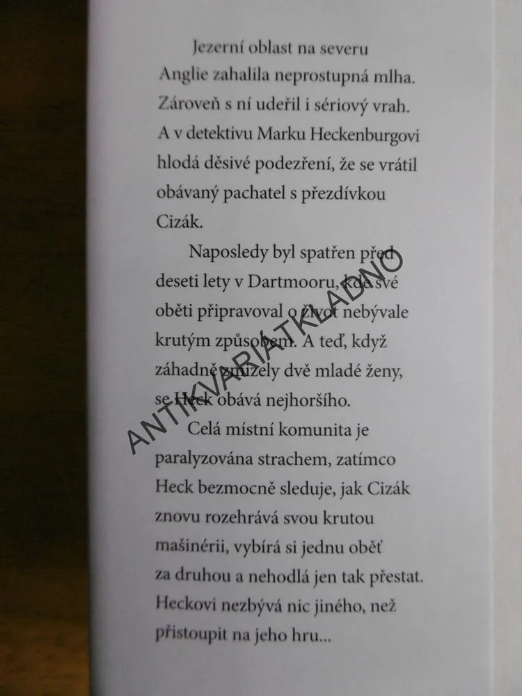 MRTVÝ MUŽ PŘICHÁZÍ, PAUL FINCH 