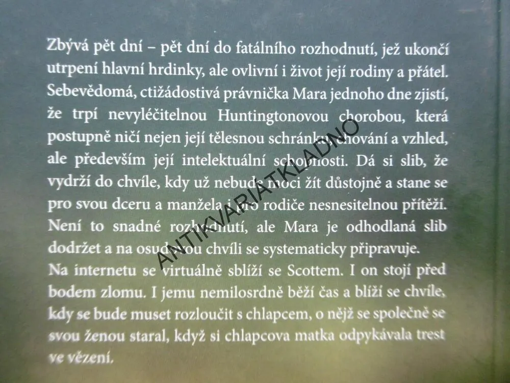 PĚT DNÍ, JULIE LAWSON TIMMEROVÁ, **an