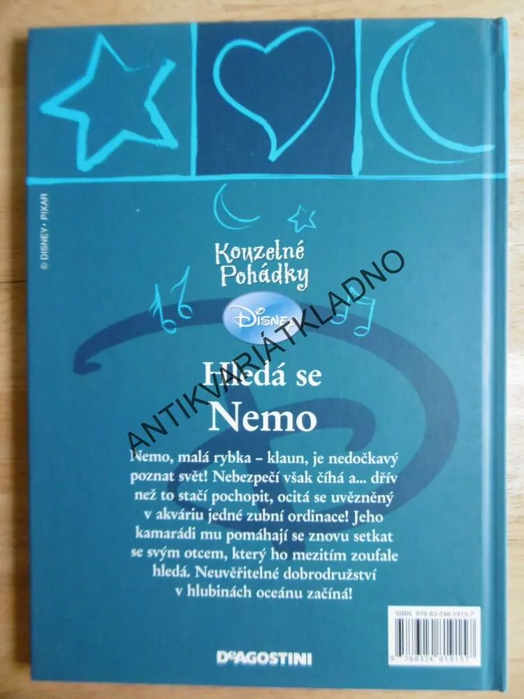 HLEDÁ SE NEMO, WALT DISNEY