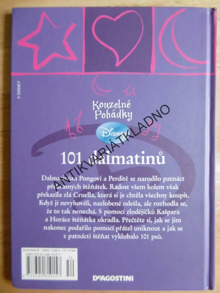 101 DALMATINŮ, WALT DISNEY