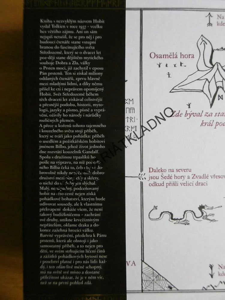 HOBIT ANEB CESTA TAM A ZASE ZPÁTKY, J.R.R. TOLKIEN,