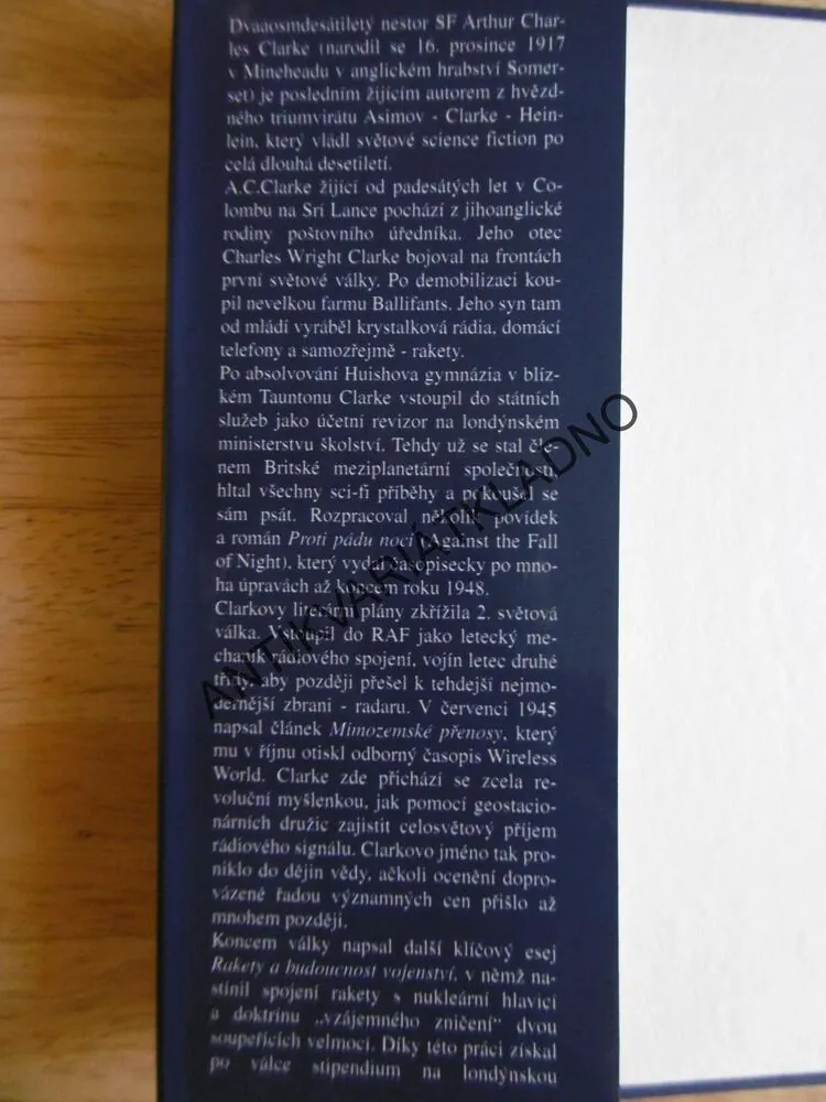MĚSÍČNÍ PRACH, ARTHUR C.CLARKE, **an