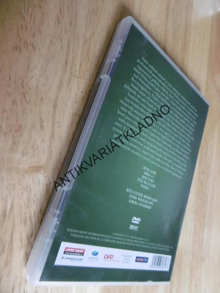 PRŮZKUM HITLEROVY HORY, DVD FILM DOKUMENT