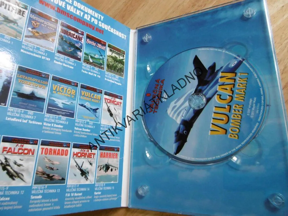 VULCAN BOMBER MARK 1, DVD FILM DOKUMENT