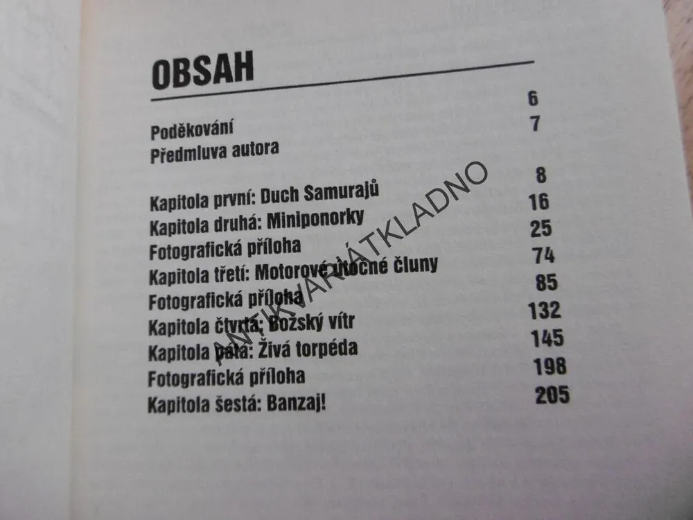 SEBEVRAŽEDNÉ JEDNOTKY, RICHARD O´NEILL, ARMÁDA, VÁLKA, JAPONSKO, **an