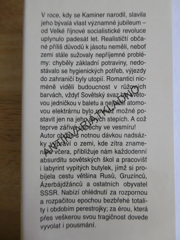 VŠI SVOBODY, WLADIMIR KASMINER, **an