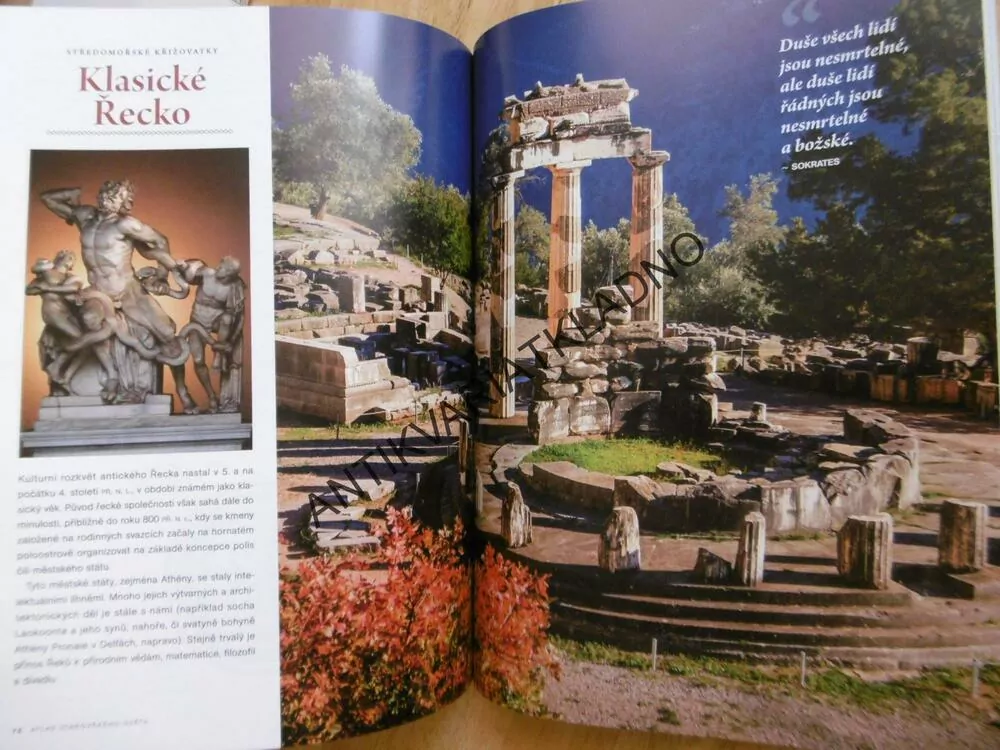ATLAS STAROVĚKÉHO SVĚTA, DĚJINY SLAVNÝCH CIVILIZACÍ