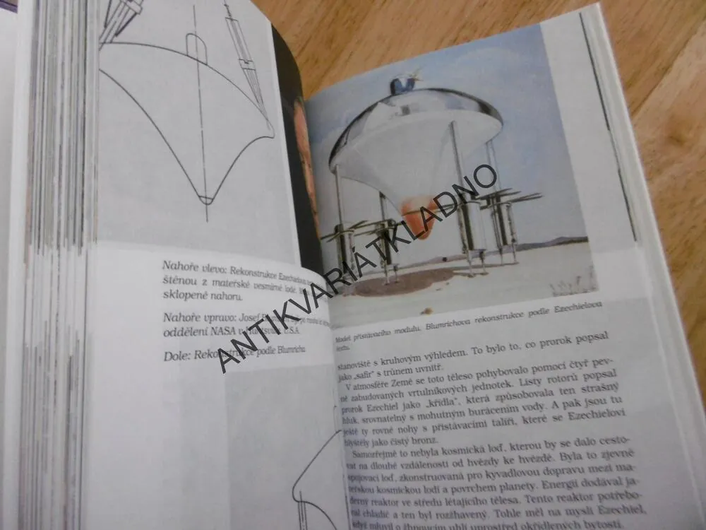 VESMÍRNÉ LETY VE STAROVĚKU, ERICH VON DÄNIKEN, **an