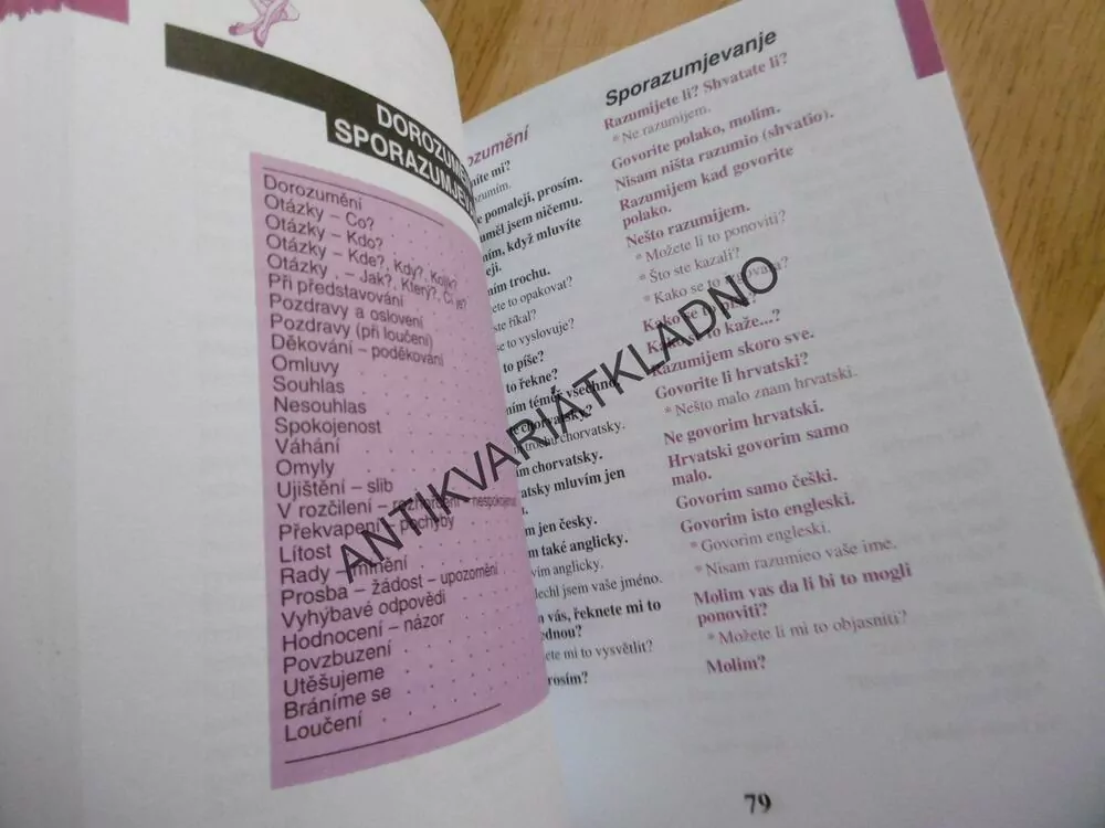 CHORVATŠTINA, praktický jazykový průvodce, 
