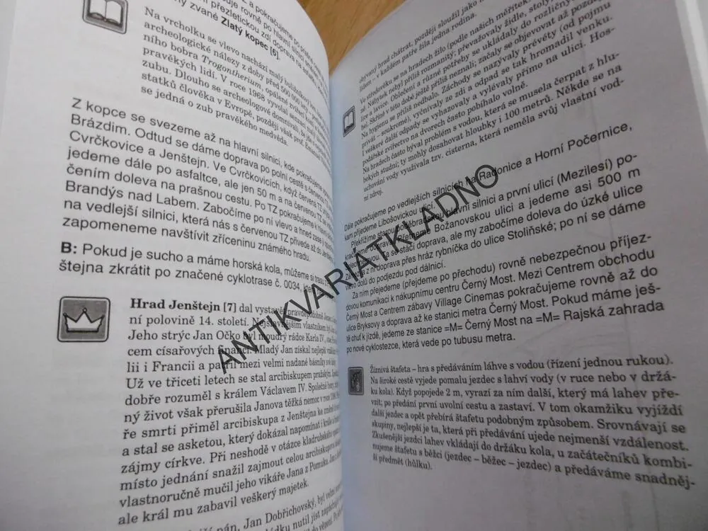 S DĚTMI NA KOLECH PRAHOU A OKOLÍM, ŠAFRÁNEK, VAŇKOVÁ, OD 6-99 LET, **an
