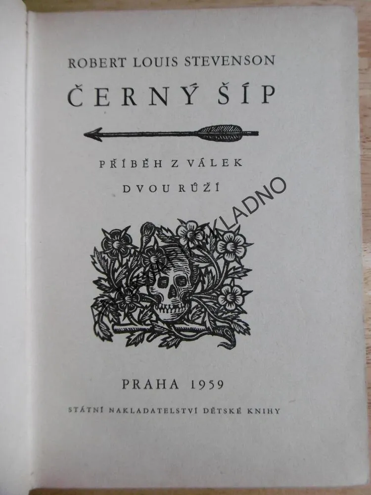 KOD 33 - ČERNÝ ŠÍP, ROBERT LOUIS STEVENSON, **an
