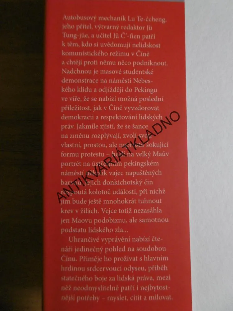 VEJCE NA MAOVI, DENISE CHONGOVÁ, MAO CE TUNG