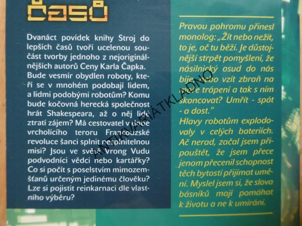 STROJ DO LEPŠÍCH ČASŮ, JIŘÍ OLŠANSKÝ, **an