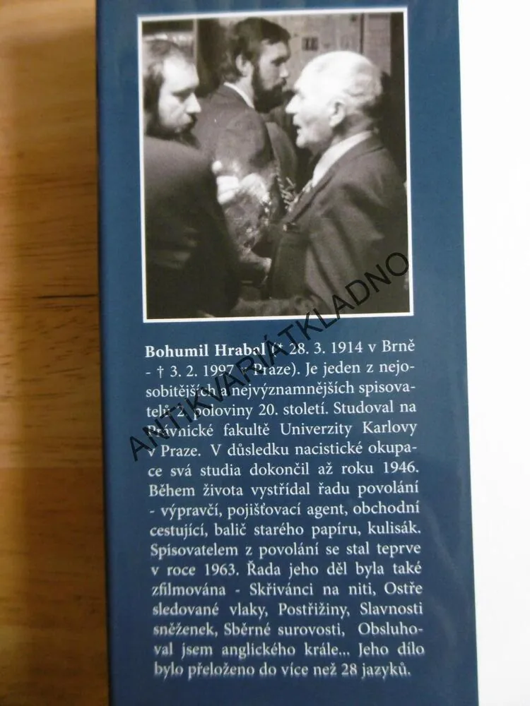 SETKÁNÍ, BOHUMIL HRABAL, **an