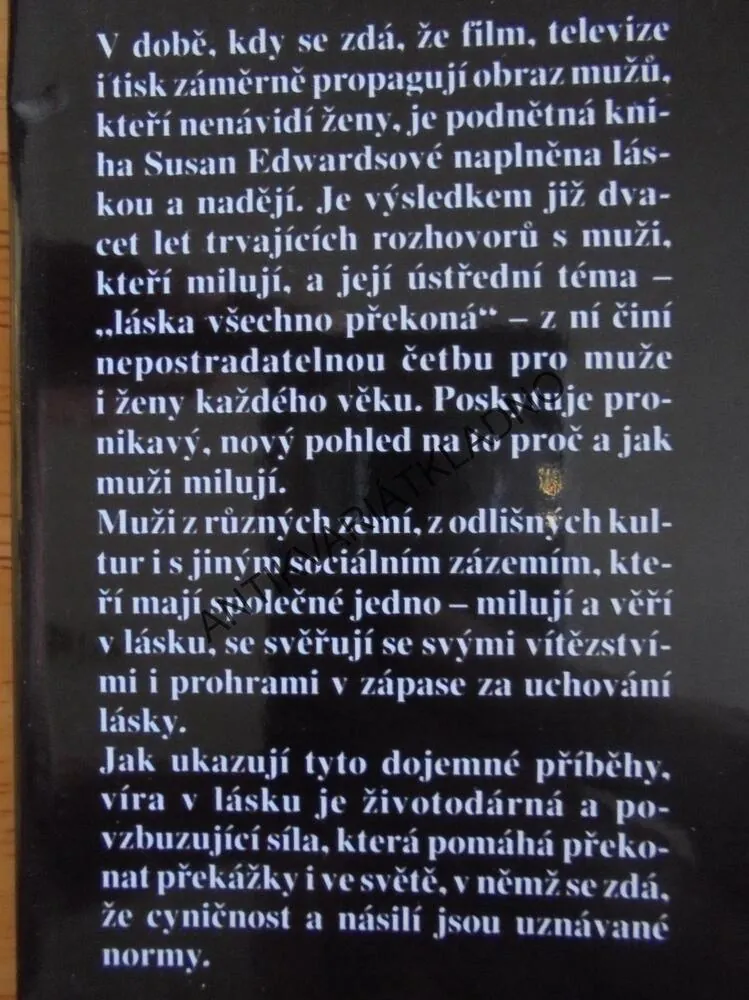 KDYŽ MUŽI VĚŘÍ V LÁSKU, EDWARDSOVÁ,PRO MUŽE I ŽENY