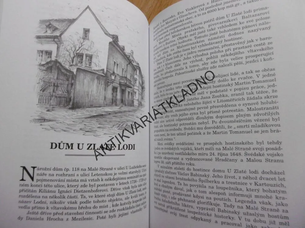 PRAŽSKÉ DOMY VYPRÁVĚJÍ.... 1., JOSEF HRUBEŠ, EVA HRUBEŠOVÁ, **an