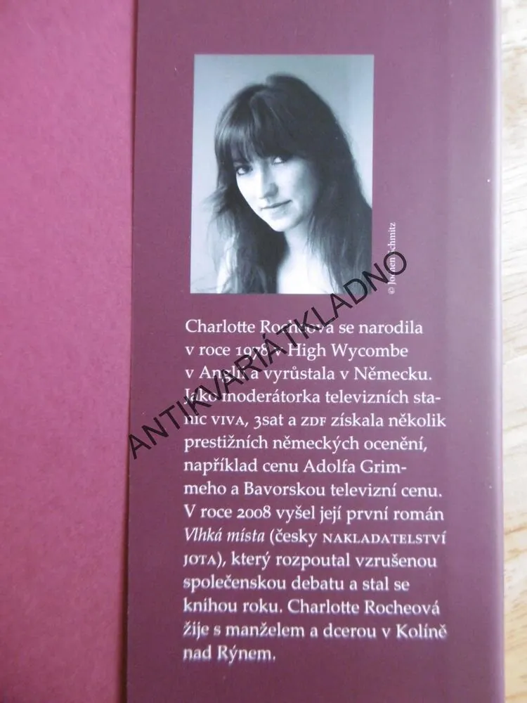 MODLITBY KLÍNA, CHARLOTTE ROCHEOVÁ, EROTIKA, SEX, **an