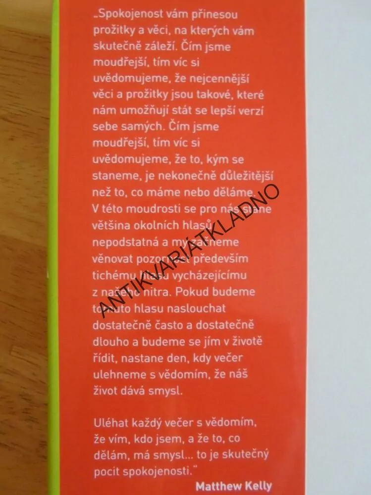 BUĎTE SPOKOJENÍ V PRÁCI I DOMA, M.KELLY, JAK ROZVÍJET OSOBNOST