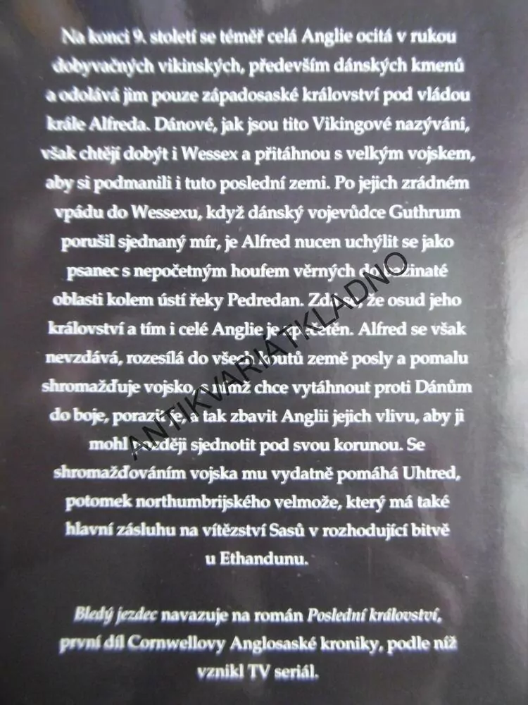 BLEDÝ JEZDEC, BERNARD CORNWELL, **an