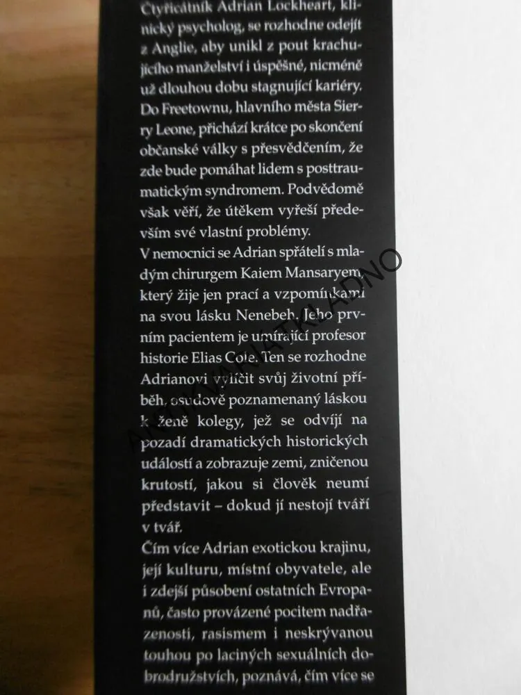 VŠECHNY PODOBY LÁSKY, AMINATTA FORNAOVÁ, **an