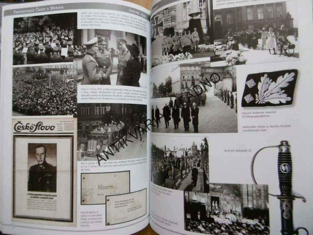 ATENTÁT, OPERACE ANTHROPOID 1941-42, BURIAN, KNÍŽEK, STEHLÍK, **an