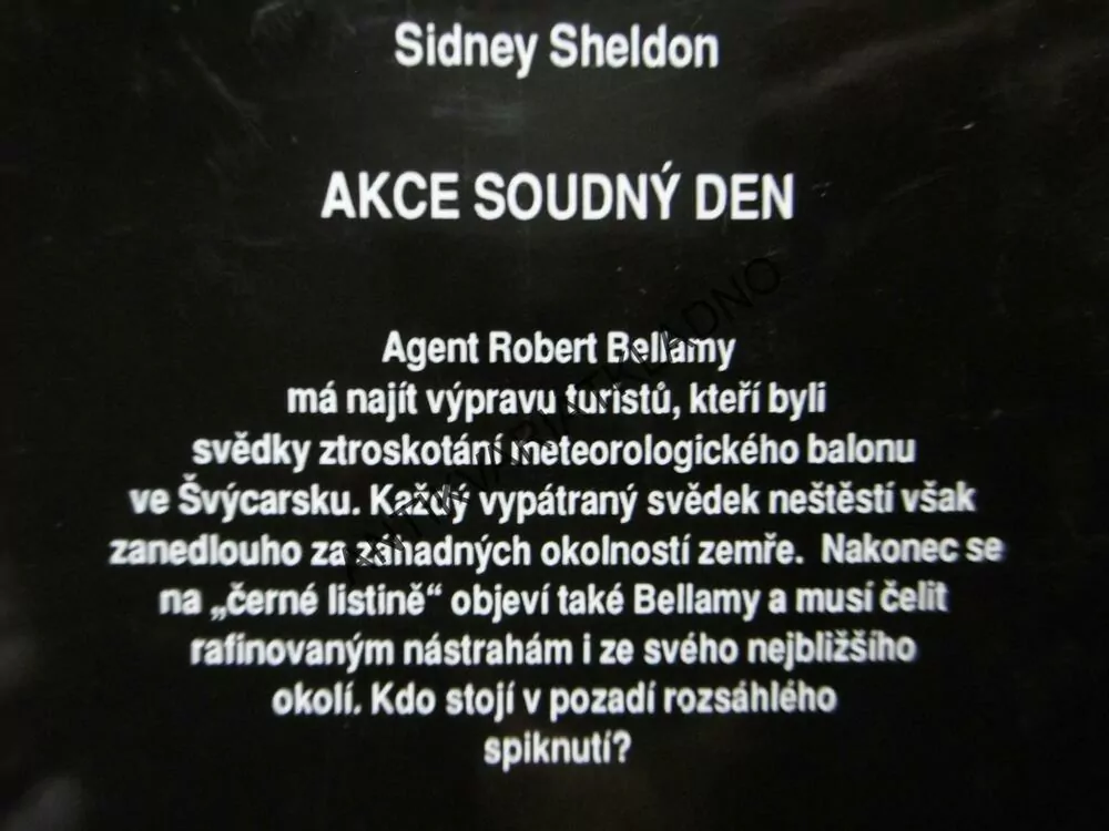 AKCE SOUDNÝ DEN, SIDNEY SHELDON, **an