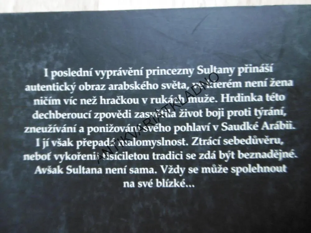 PRINCEZNA SULTANA A JEJÍ BLÍZCÍ, JEAN SASSONOVÁ, **an