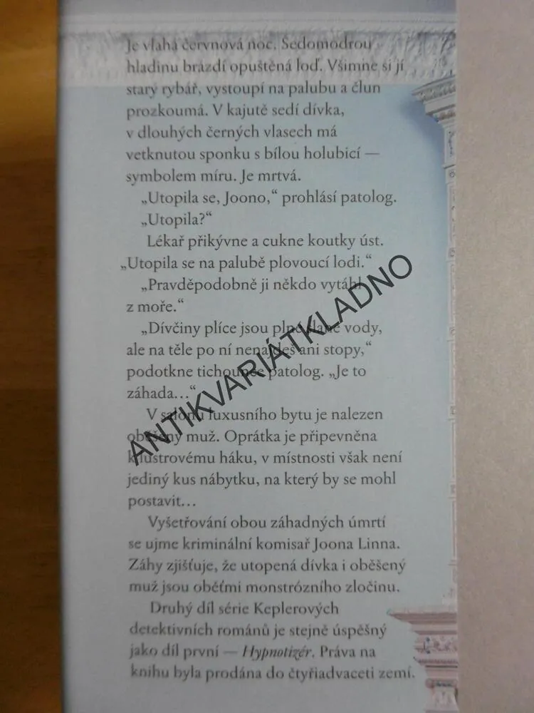 PAGANINIHO SMLOUVA, LARS KEPLER,**an