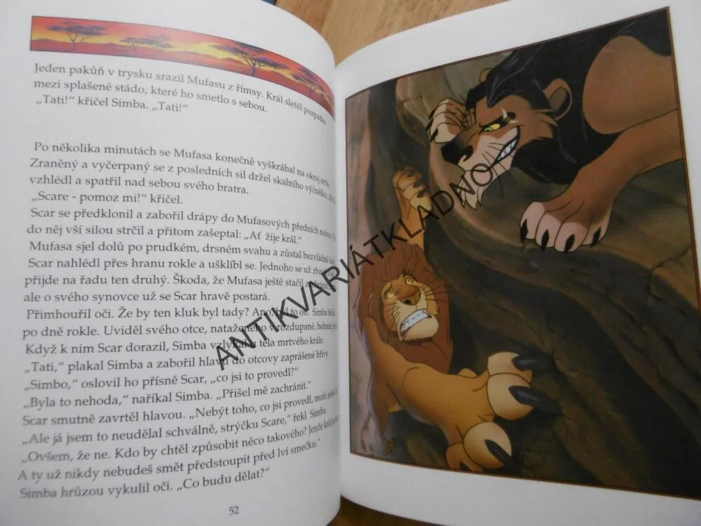 LVÍ KRÁL, WALT DISNEY