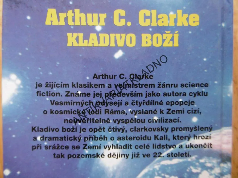 KLADIVO BOŽÍ, ARTHUR C.CLARKE, **an