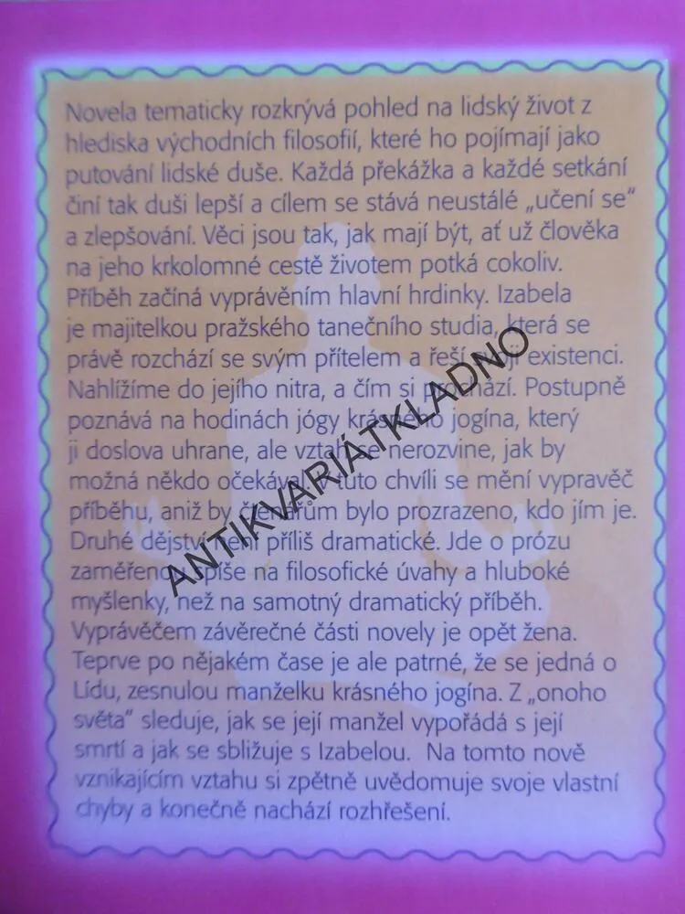 NA KONCI ZAČÁTEK, KAROLÍNA IDRISOVÁ