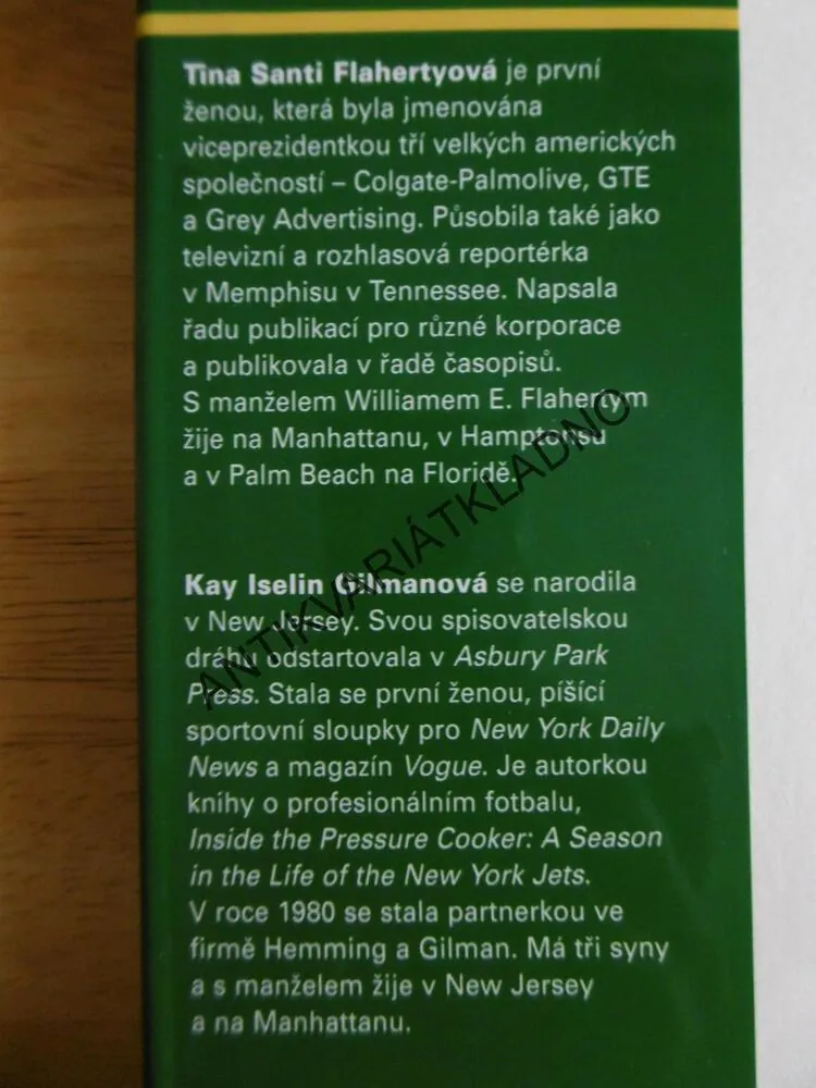 MĚJTE VŠECH PĚT POHROMADĚ!, ŠIKOVNÉ ZKRATKY NA CESTĚ ŽIVOTEM, GILMANOVÁ, **an