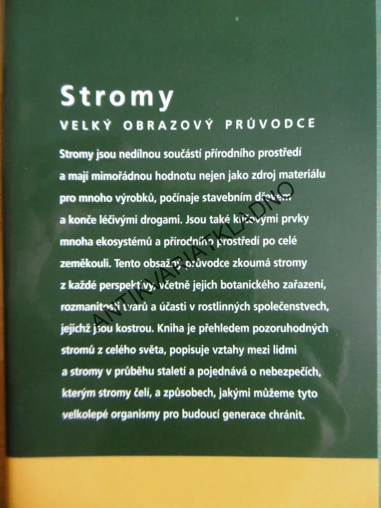 STROMY, VELKÝ OBRAZOVÝ PRŮVODCE, TONY RODD, JENNIFER STACKHOUSE